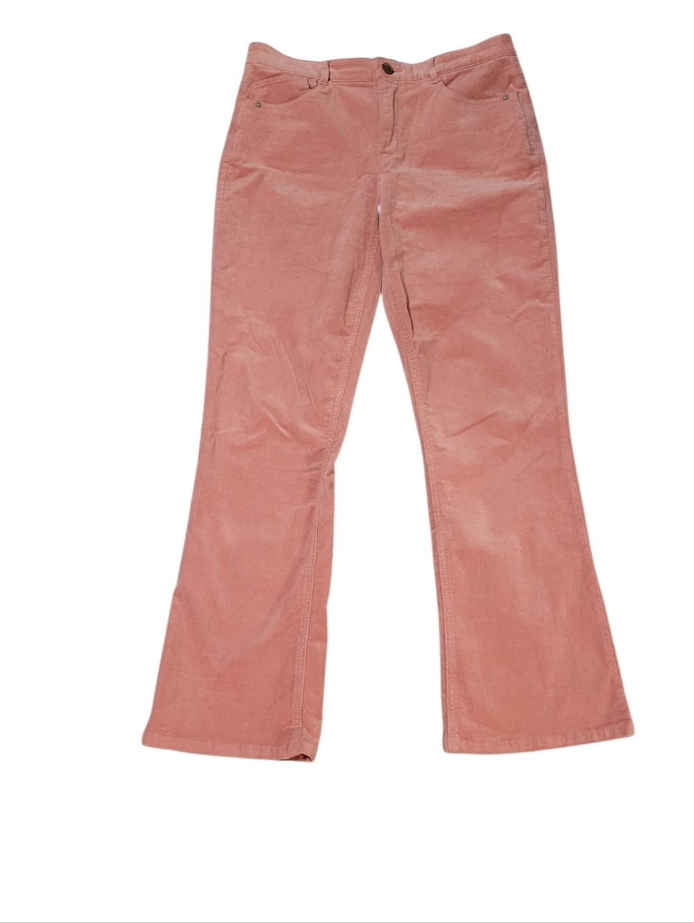 Democracy Ab Solution Pink Velvet Bootcut Jeans